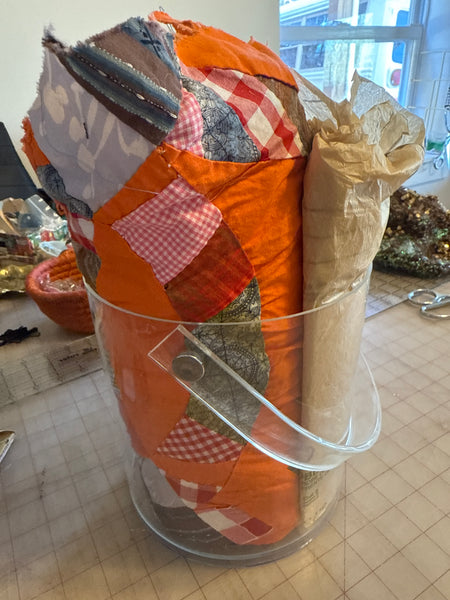 Custom Quilt Top and Faux Fur Robe