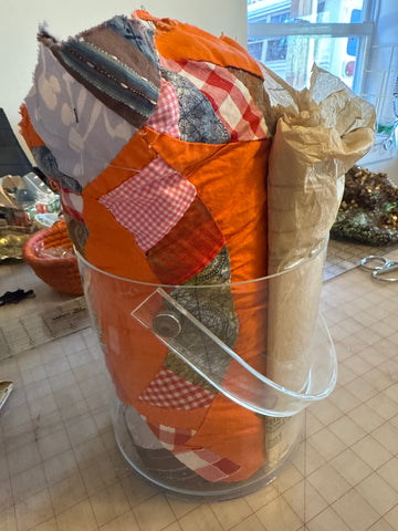 Custom Quilt Top and Faux Fur Robe