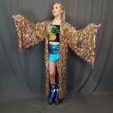 Choose Your Color - Bell Sleeve Sequin Kimono