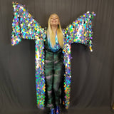 Choose Your Color - Bell Sleeve Sequin Kimono