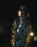 Gold Disco Ball Sequin Kimono | Rave Kimono | Burning Man⎪Bell Sleeve⎪Music Festival / Burlesque