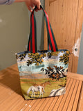 Italian Horse Tapestry Tote Bag A