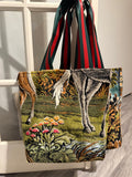 Italian Horse Tapestry Tote Bag A
