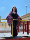 Floral Sequin Kimono