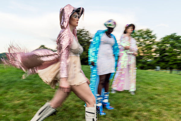 Ice Blue Bell Sleeve Kimono