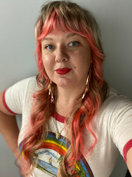 Tinsel Sequin Earrings